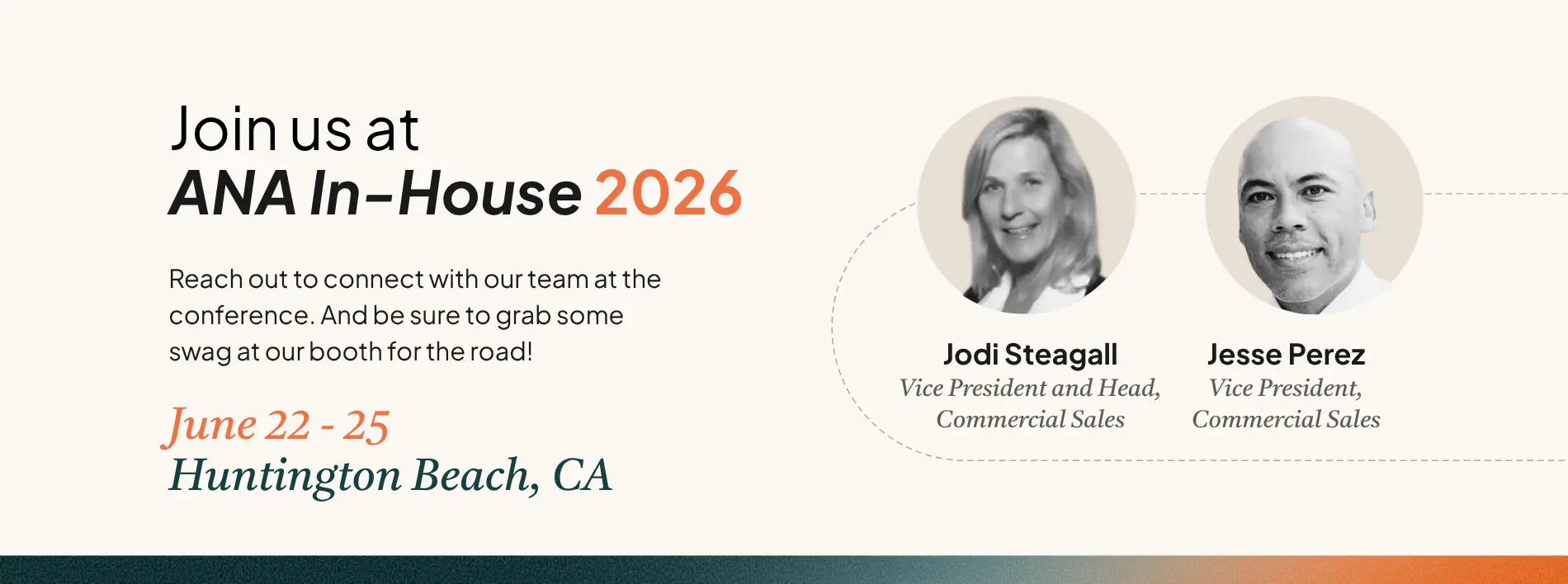 Meet Jodi and Jesse at ANA In-House