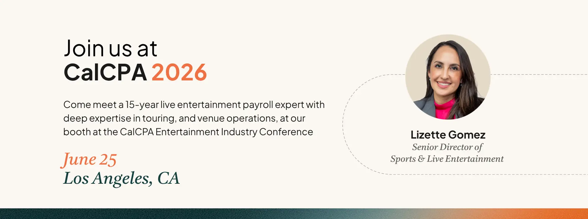 Meet Lizette at CalCPA 2026
