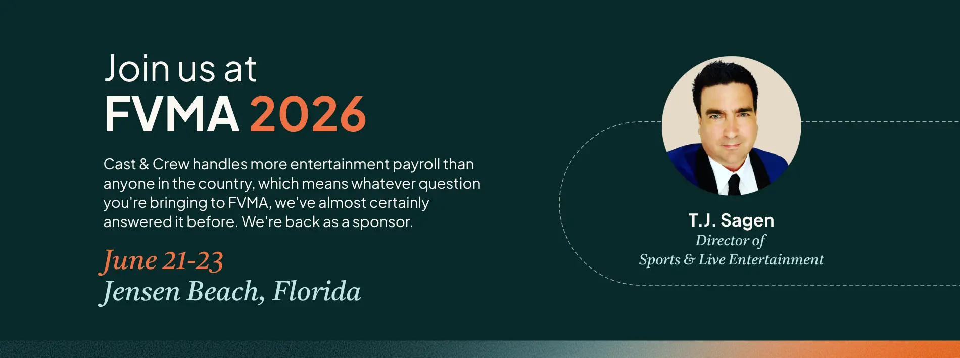 Join T.J. Sagen at FVMA 2026