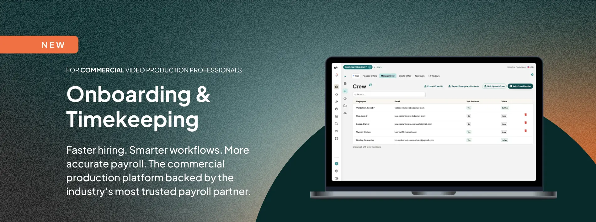 Onboarding & Timekeeping website banner