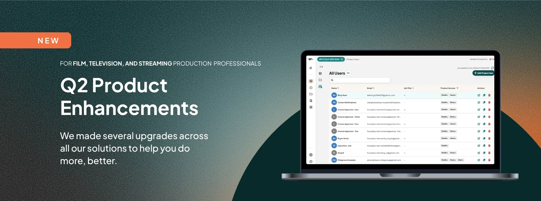 Q2 Product Enhancements